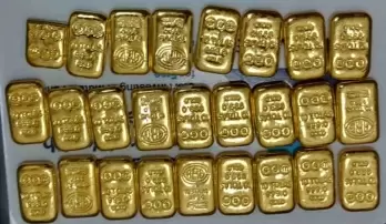 8.17 kg gold seized at Chennai airport, 2 held